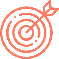 saffron image of the target point